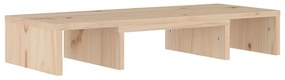 Suporte para monitor 60x24x10,5 cm madeira de pinho maciça