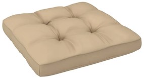 6 pcs conj. lounge paletes c/ almofadões pinho impregnado cinza