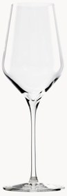 Copos de vinho branco de cristal Quadrophil, conjunto de 6
