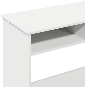 Secretária 80x40x75 cm derivados de madeira branco