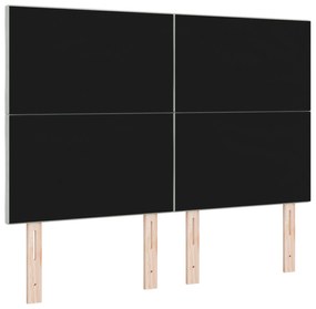 Cabeceira Design de Blocos de Diamante Cinzento Claro 140 cm Veludo