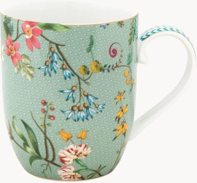 Canecas de porcelana Jolie Flowers, conjunto de 2