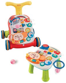 Andarilho para bebés 3 em 1 Play & Grow Vermelho