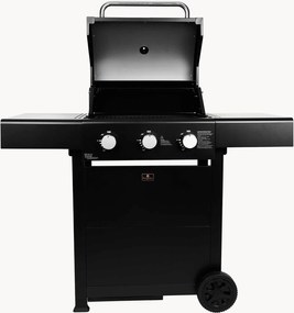 Grelhador a gás para exterior com 3 bocas