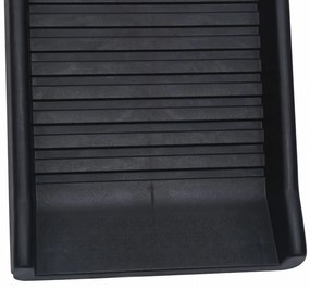 Rampa para cães dobrável 155,5x40x15,5 cm preto
