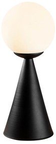 Candeeiro de Mesa Gondol – Preto e Branco – 19 x 19 cm
