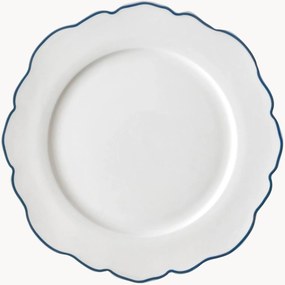 Pratos de jantar em porcelana Blueprint Collectables, conjunto de 4