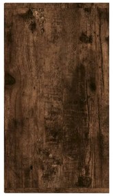 Banco sapateira 103x30x54,5cm derivados madeira carvalho fumado