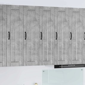 vidaXL Armário de Cozinha Cinzento 30 x 31 x 100 cm Madeira processada