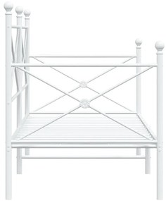 Cama de Dia sem Colchão 75x190 cm aço branco