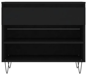 Sapateira 70x36x60 cm derivados de madeira preto