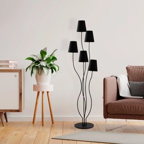 Candeeiro de Pé Bonibon – Preto – 44 x 44 x 160 cm