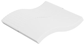 Colchão de espuma médio suave 200x200 cm