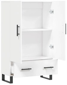 Aparador alto 69,5x31x115 cm derivados de madeira branco