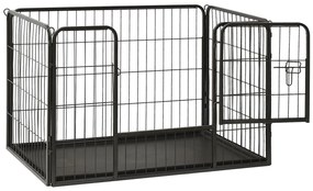 Parque para cãezinhos 91,5x59x61 cm aço