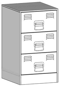 Mesas de cabeceira 2 pcs 34,5x39x62 cm aço antracite
