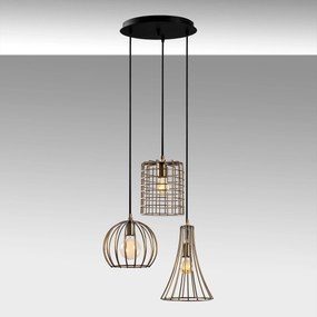 Candeeiro Teltrio – Antique – 52 x 41 x 49-129 cm