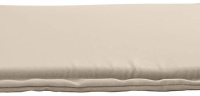 Almofadas assento de jardim 6 pcs 45x45x2 cm cinza-acastanhado