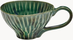 Canecas com acabamento à mão Verde Lanza, conjunto de 2