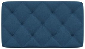 Almofadão de cabeceira 90 cm tecido azul