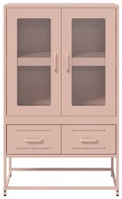 Móvel alto 68x39x111,5 cm aço rosa