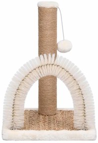 Árvore para gatos com arco estilo escova e poste arranhador