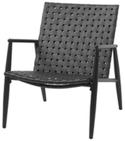 Tuinstoel Jysk 3795090 Rotim sintético Preto Alumínio