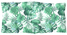 Almofadões cadeira de encosto baixo 6 pcs oxford padrão folhas