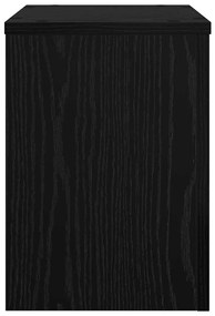Suportes para Plantas 2 pcs de Carvalho Preto 25x25x35 cm Madeira