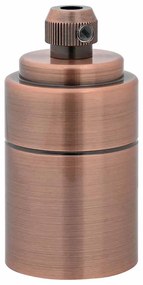 Casquilhos de lâmpadas 2 pcs Bronze vermelho E27