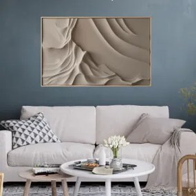 Autocolante retangular - Tempestade de areia e alívio suave