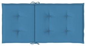 Almofadões lombares p/ cadeiras 2pcs 100x50x4cm mesclado tecido