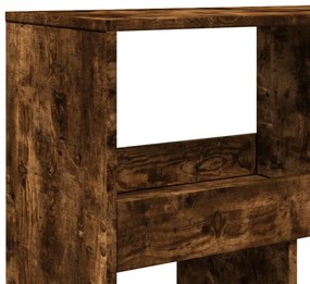 Divisória 100x33x187,5 cm derivados de madeira carvalho fumado