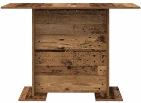 Mesa de Jantar vidaXL Madeira Antiga 110x60x75 cm Madeira Engenharia