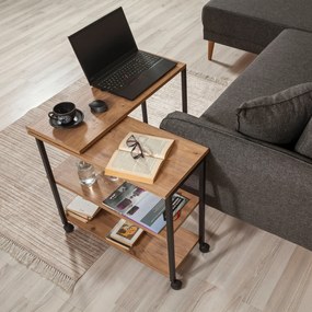 Mesa de Apoio Melin – Pinho Atlântico – 70x63x76 cm