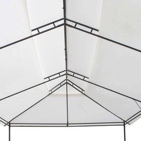 Gazebo 600x298x270 cm 180g/m² branco