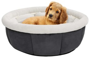 vidaXL Cama para cães 50x50x22 cm cinzento