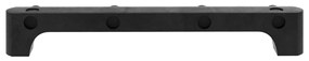 Unidade de prateleiras 15 cubos 103x30x175,5 cm tecido preto