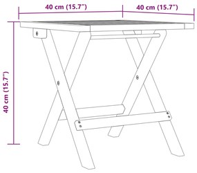 Espreguiçadeira com mesa madeira de acácia maciça cinzento