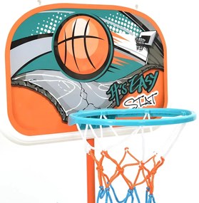 Conjunto jogo de basquetebol portátil ajustável 133-160 cm
