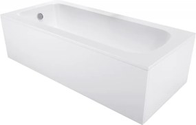 Mexen Vega banheira retangular 150 x 70 cm com revestimento, branca - 55011507000X