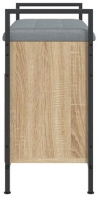 Banco sapateira 65,5x32x57,5cm derivado madeira carvalho sonoma