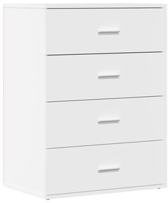 Aparadores 2 pcs 60x39x80 cm derivados de madeira branco