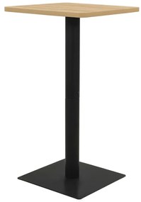 Mesa bistrô 60x60x107 cm cor carvalho