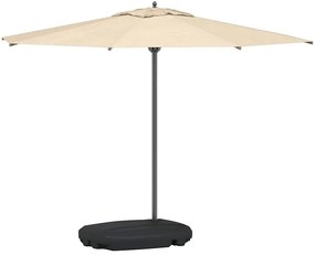 Suporte para guarda-sol de exterior preto
