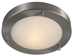 Candeeiro de teto moderno em aço 18 cm IP44 - Yuma Design,Moderno