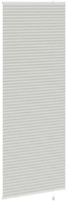 Cinzento Luz Plissada Cega 80x200 cm Largura Tecido 79,4 cm