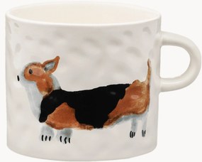 Caneca pintada à mão Corgi