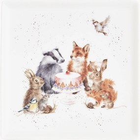 Prato em porcelana Fine Bone China Woodland Party