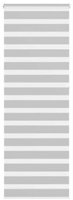 vidaXL Cortina de zebra 90x230 cm largura do tecido 85,9 cm poliéster